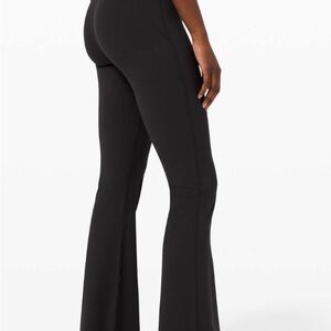 lululemon athletica groove Black Flare Pants